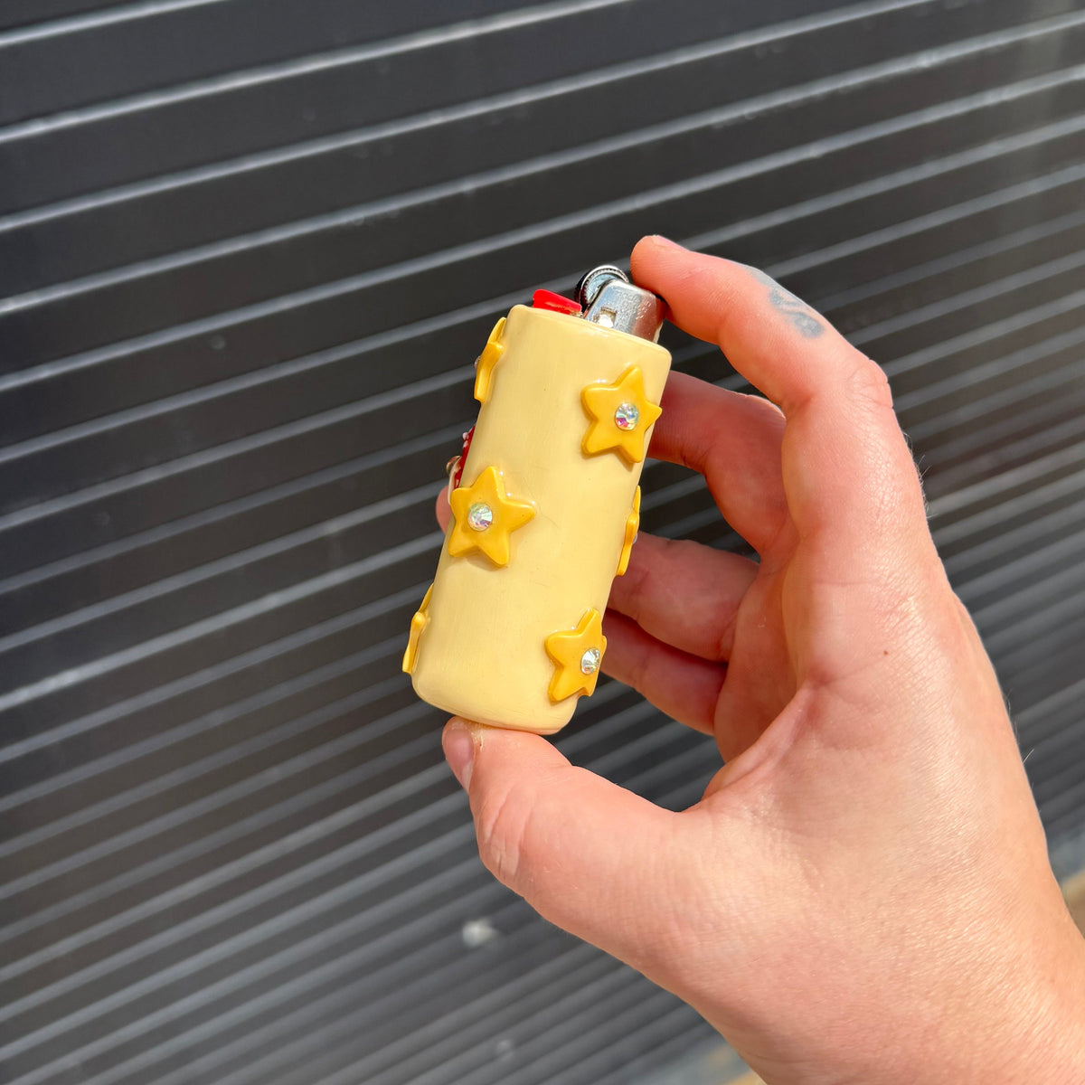 Starry Pretzel Dog Lighter Case