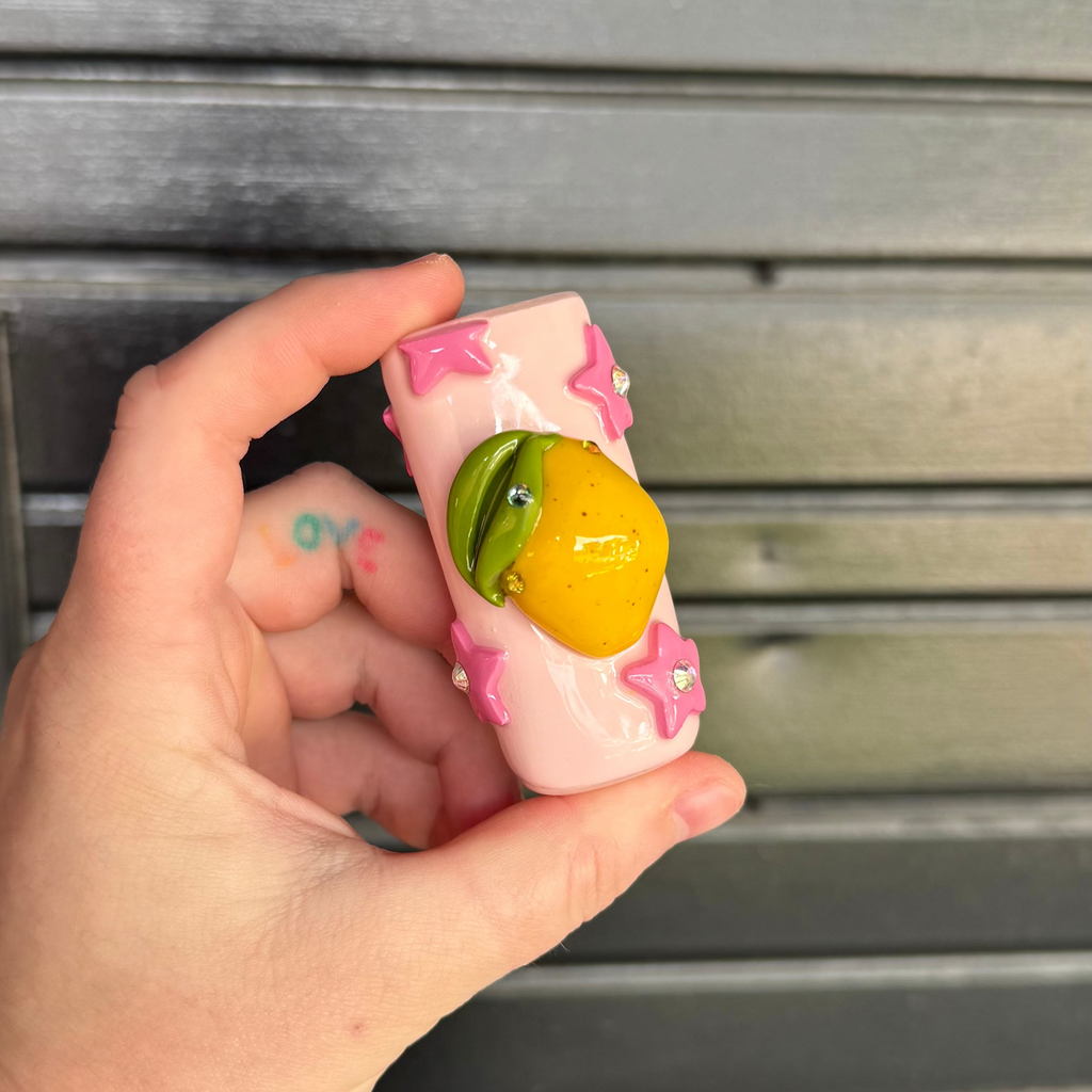 Starry Lemon Lighter Case