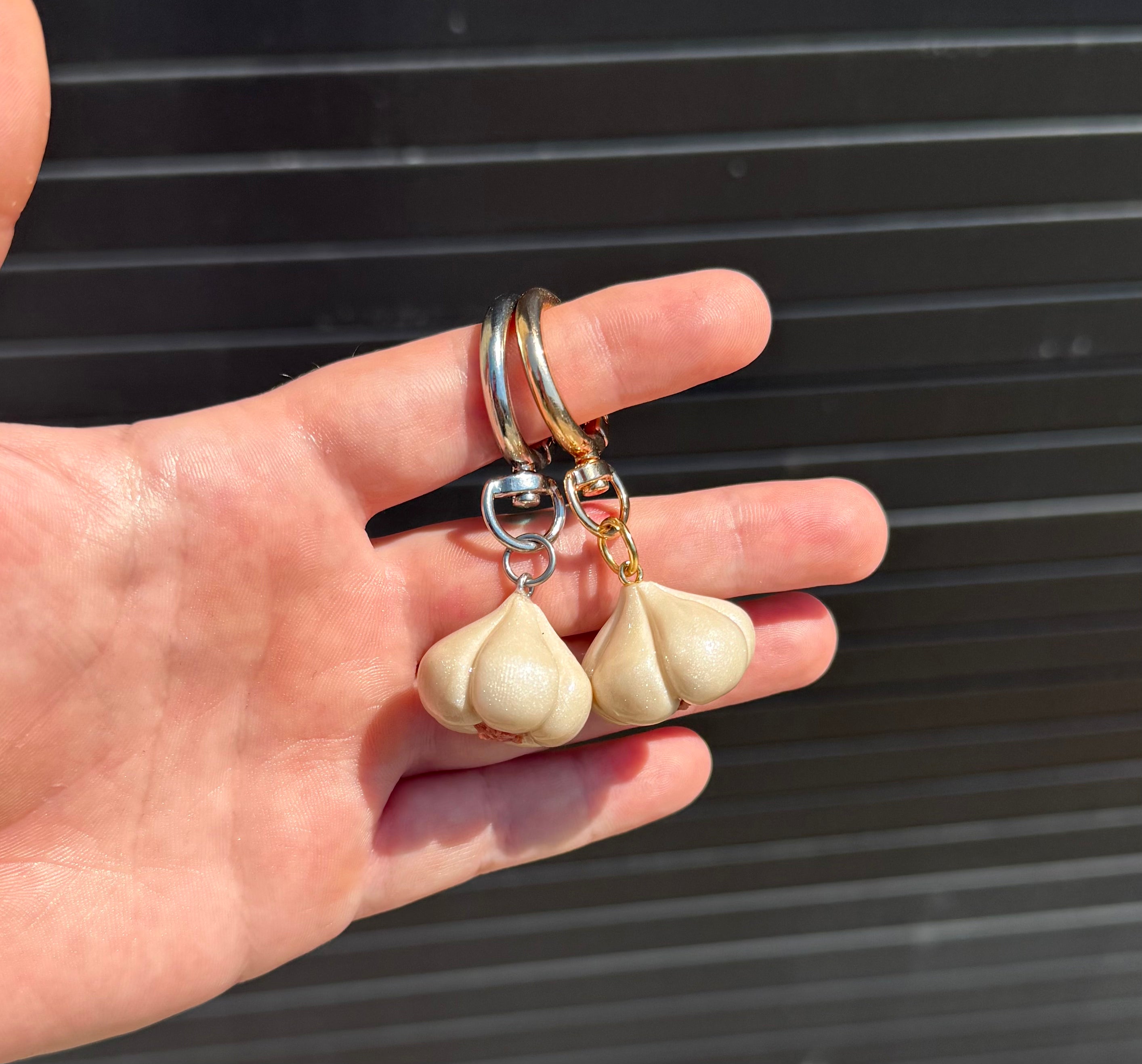 Garlic Keychain
